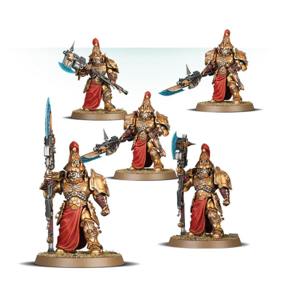 ADEPTUS CUSTODES BATTLEFORCE: AURIC CHAMPIONS